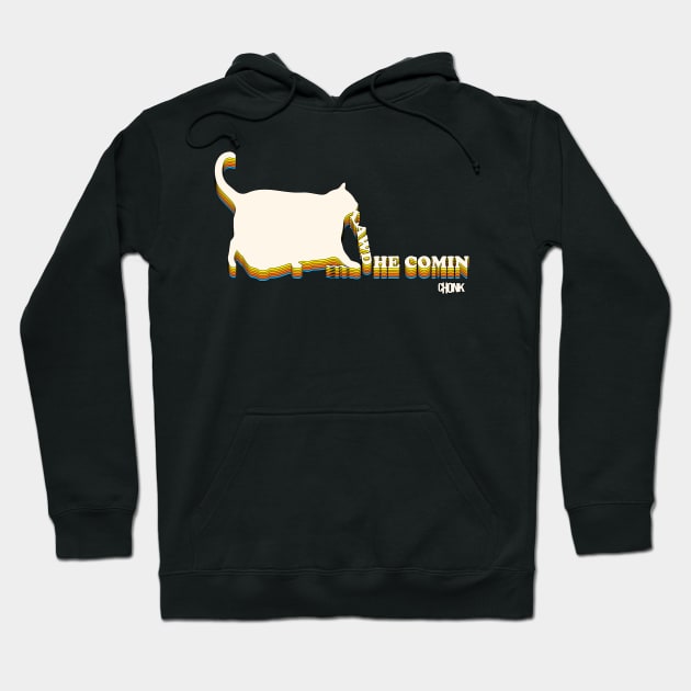 CHONK Oh Lawd /// Cat Lover Meme Hoodie by darklordpug